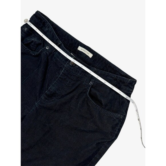 Jones New York Sport Trousers 4 Black Corduroy Stretch Mid Rise Bootcut Classic - Picture 2 of 9